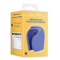 Loveline Vibrating and Pulse Wave Stroker - Midnight Hour