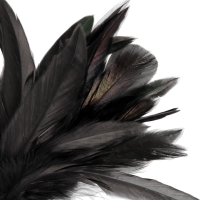 Shots - Ouch! Small Feather Tickler - Black