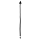 Shots - Ouch! Metal Anal Plug Devils Tail - Black