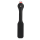 Shots - Ouch! Hearts Paddle with Metal Anal Plug - Black