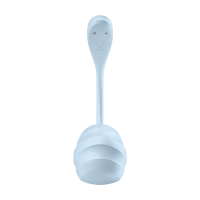 Satisfyer Smooth Petal Connect App - Wearable Couple Vibrator - Light Blue