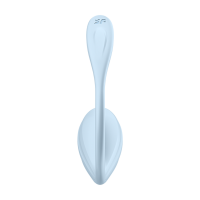 Satisfyer Smooth Petal Connect App - Wearable Couple Vibrator - Light Blue