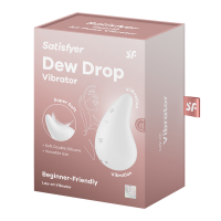 Satisfyer Dew Drop - Lay-on Vibrator - Wei&szlig;