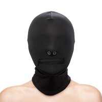 NS Novelties Fetish & Fashion - Zippered Mouth Hood -...