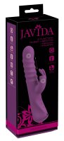 JAVIDA 2 F. Rabbit Vibrator mit Sto&szlig;funktion
