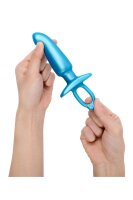 B-Vibe hoher Plug Blau 3,1 cm