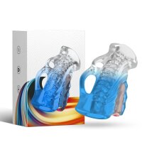 SuckMe Toys Vibrierender Masturbator Blau