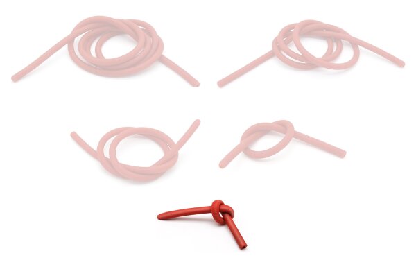 BDSMaster Flexibler Schlauch f&uuml;r Pipe Flex S 30 cm Spritze