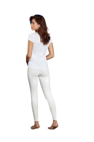 Doreanse Thermal Frauen kurzarm T-Shirt wei&szlig; L