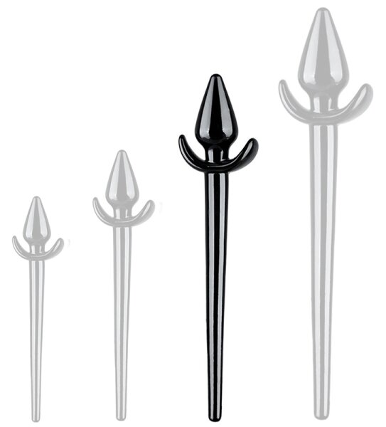 Kinky Puppy Plug Tail Zoo Tail L 10 x 5 cm - Tail 27 cm Black