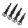 Easy Toys Anal Plug Set With Bullet Vibrator Black