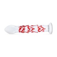 Gildo Glass Dildo With Hearts No.30