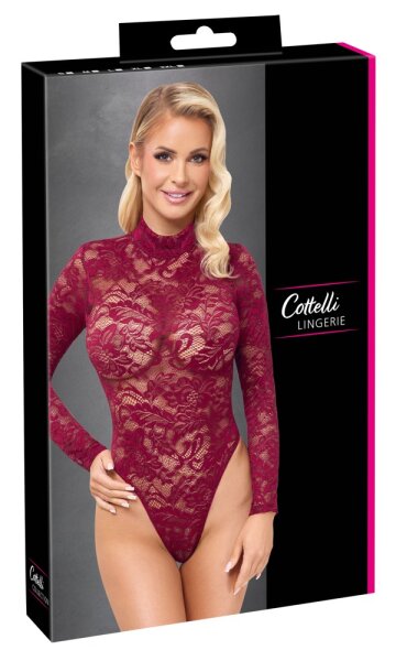 Cottelli Collection Spitzenbody rot M