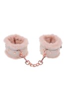Peaches n Creame - fur handcuffs