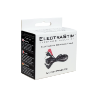 ElectraStim cable with 90 degree plug