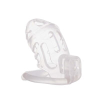 Sevanda Plastic Penis Chastity Cage - Transparent