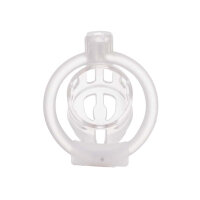 Sevanda Plastic Penis Chastity Cage - Transparent