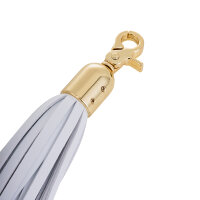 Sevanda abnehmbarer Pony-Schwanz Plug Kit mit Birnenf&ouml;rmigen Plug gold/rosa