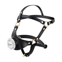 Sevanda Blowjob Knebel Kopfgeschirr schwarz