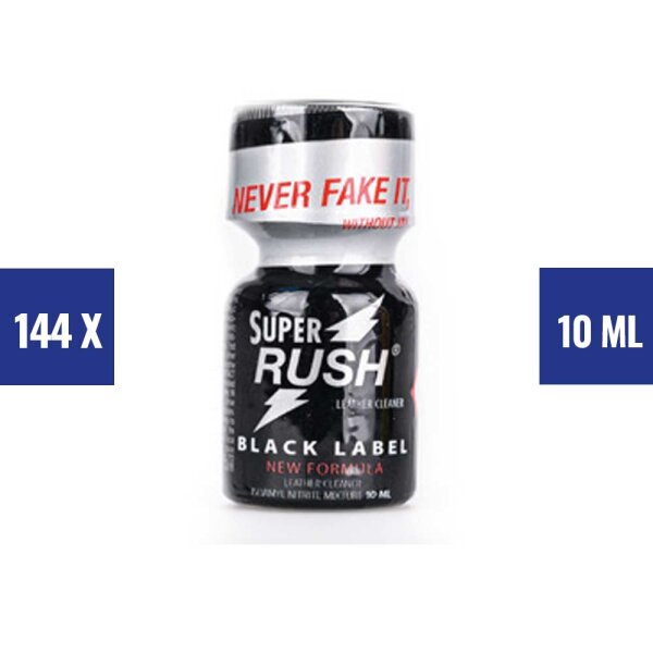 Leather Cleaner IA 144 x 10 ml. Super Rush Black Label