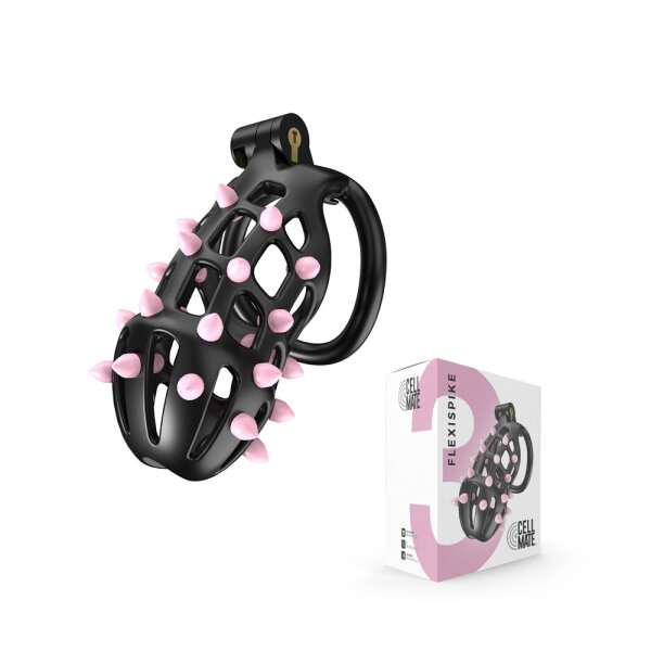 Cellmate FlexiSpike Chastity Cage Size 3