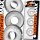 Oxballs RINGER MAX 3-Pack Cockrings Clear
