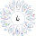 Leg Avenue Self-adhesive body jewelry Rhinestones Flower