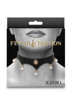 NS Novelties Fetish & Fashion Jezebel Collar Schwarz