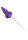 CalExotics Southern Lights Vibrating Light Up Anal Probe Purple