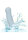 CalExotics Wave Rider Foam Blue 12cm