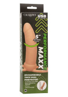 CalExotics Performance Maxx Rechargeable Thick Dual Penetrator Light skin tone