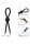 CalExotics Alpha Liquid Silicone Lasso Black