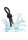 CalExotics Alpha Liquid Silicone Lasso Black
