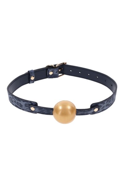 Sportsheets Cougar Ballknebel marine-blau