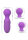 CalExotics First Time Rechargeable Massager Purple