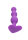 CalExotics First Time Triple Beaded Probe lila