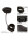 CalExotics Nocturnal Collection Ankle Cuffs black
