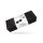 Liebe Seele wrist cuffs vegan leather  Black
