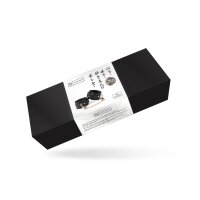 Liebe Seele ankle cuffs vegan leather black
