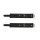 Liebe Seele ankle cuffs vegan leather black