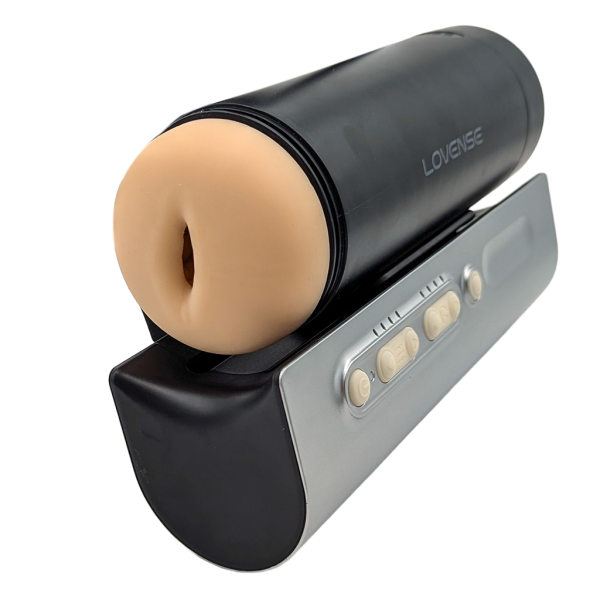 Lovense Solace Pro Automatic Thrusting Masturbator Black