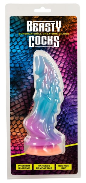 Beasty Cock Dildo Colorful 21,5 cm