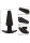 CalExotics Rock Bottom Tapered Probe Black
