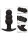 CalExotics Rock Bottom Beaded Probe Black