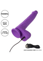 CalExotics Stud Rechargeable Gyrating & Thrusting Purple