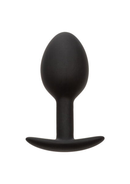 CalExotics Weighted Silicone Plug Black 3,25 cm