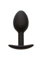 CalExotics Weighted Silicone Plug Black 3,25 cm