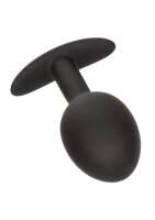 CalExotics Weighted Silicone Plug Black 3,25 cm