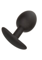 CalExotics Weighted Silicone Plug Black 3,25 cm