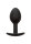 CalExotics Weighted Silicone Plug Black 3,25 cm